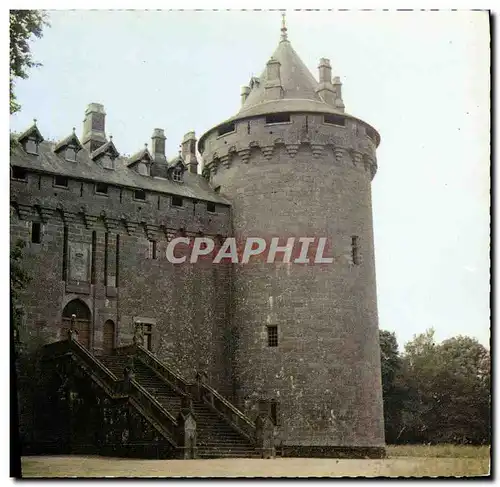 Cartes postales moderne La Bretagne Combourg Le Chateau Feodal Vu De Face Entree Princupale