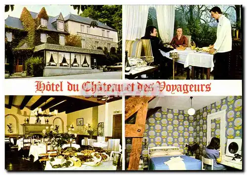 Cartes postales moderne Combourg Hotel Restaurant du chateau et des voyageurs