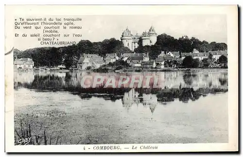 Cartes postales Combourg Le chateau