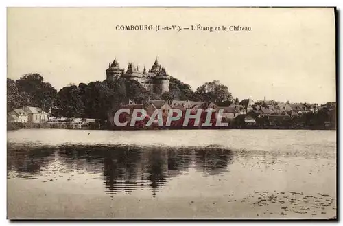 Cartes postales Combourg L Etang et le Chateau