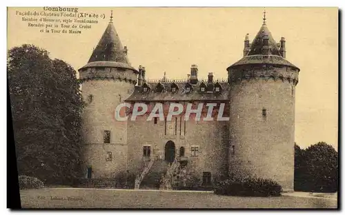 Cartes postales Combourg Facade du Chateau