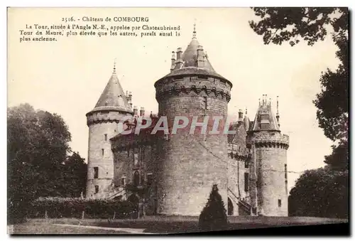 Cartes postales Combourg Facade du Chateau