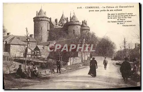 Cartes postales Combourg Le Chateau ou Chateaubriand