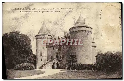 Cartes postales Combourg Le Chateau ou Chateaubriand