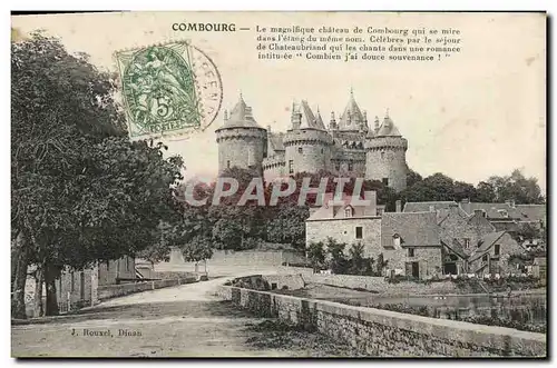 Cartes postales Combourg Le Chateau ou Chateaubriand