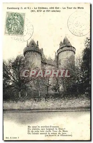 Cartes postales Combourg La Chateau Cote Est La Tour du More