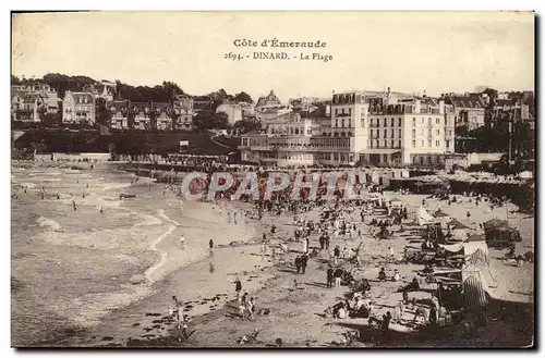 Cartes postales Dinard La Plage