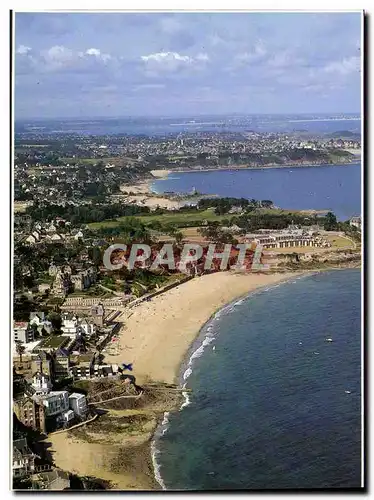 Moderne Karte Dinard La Plage de Saint Enogat