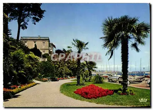 Cartes postales moderne Dinard Les jardins