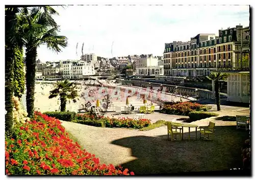 Cartes postales moderne Dinard La plage de l ecluse prise de la terrasse du Crystal