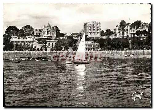 Cartes postales moderne Dinard La Promenade au Clair de Lune Vue de l estuaire de la Rance