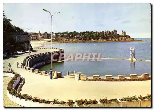 Cartes postales moderne Dinard La Piscine