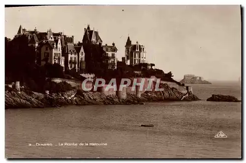 Moderne Karte Dinard La Pointe de la Malouine