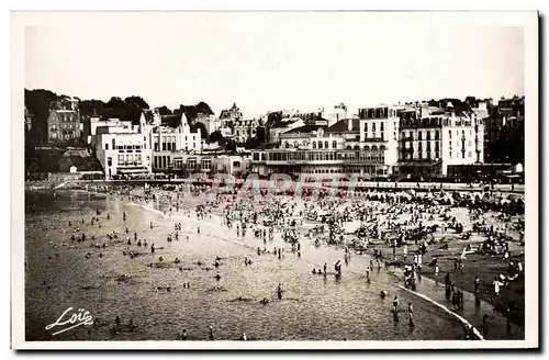 Cartes postales moderne Dinard Plage de L Ecluse a Mer Haute