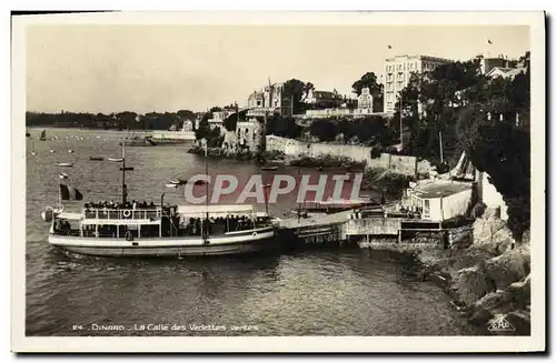 Cartes postales moderne Dinard La Calle des vedettes vertes Bateau