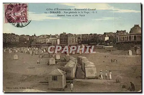 Cartes postales Dinard Vue Generale de la Plage