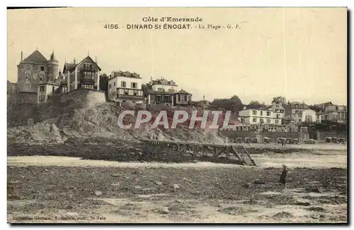 Ansichtskarte AK Dinard St Enogat La Plage