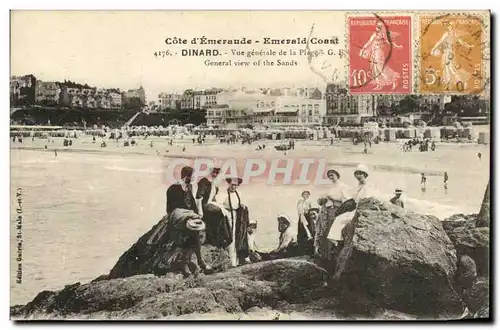 Cartes postales Dinard Vue Generale de la Plage