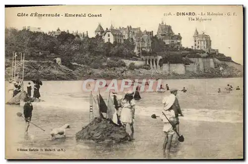 Cartes postales Dinard La Malouine Enfants