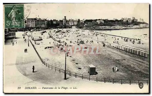 Cartes postales Dinard Panorama de la Plage