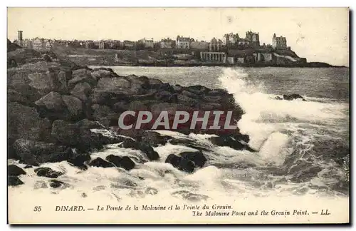 Cartes postales Dinard La Pointe de la Malouine et du Grouin