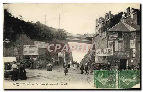 Cartes postales Dinard La Porte d Emeraude La plage