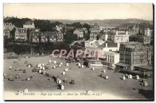 Ansichtskarte AK Dinard High Life Casino Hotel des Terrasses