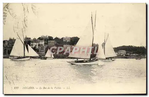 Ansichtskarte AK Dinard Le Bec de la Vallee Bateaux