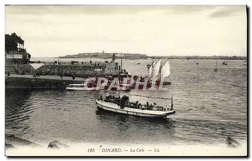 Cartes postales Dinard La Cale Bateaux