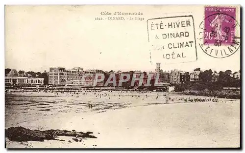 Cartes postales Dinard La Plage