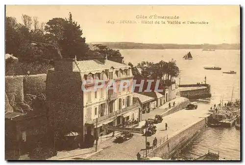 Cartes postales Dinard Hotel de la Vallee et Debarcadere