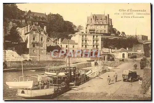 Cartes postales Dinard et Porte d Emeraude Bateau