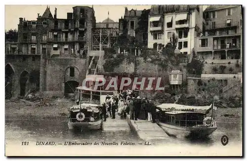 Cartes postales Dinard L Embarcadere des Nouvelles Vedettes Bateaux