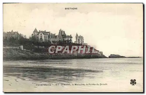 Cartes postales Dinard La malouine La pointe du Groulin