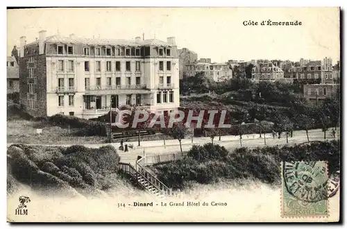 Cartes postales Dinard Le grand hotel du casino