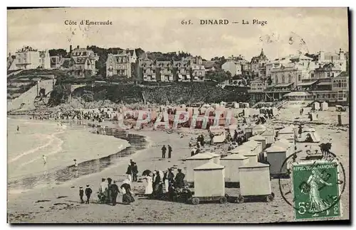 Cartes postales Dinard La plage