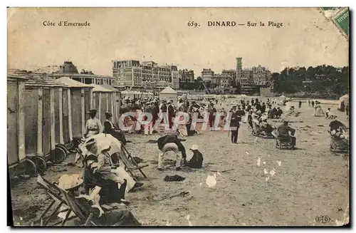 Cartes postales Dinard Sur la plage