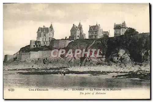 Cartes postales Dinard La pointe de la Malouine