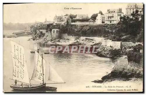 Ansichtskarte AK Dinard La baie du prieure Bateau