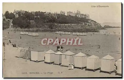 Cartes postales Dinard La plage