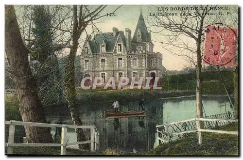 Ansichtskarte AK Le Chateau de la Vicomte Bords de la Rance Pecheurs