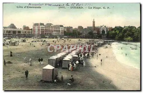 Cartes postales Dinard La Plage