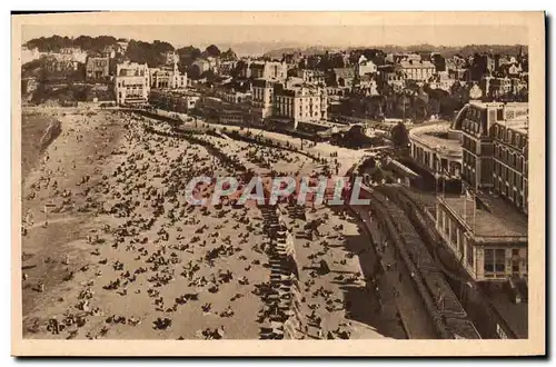 Ansichtskarte AK Dinard Vue generale prise du Crystal Hotel