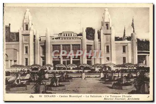 Cartes postales Dinard Casino MuniCartes postalesl Le Balneum La Terrasse Fleurie