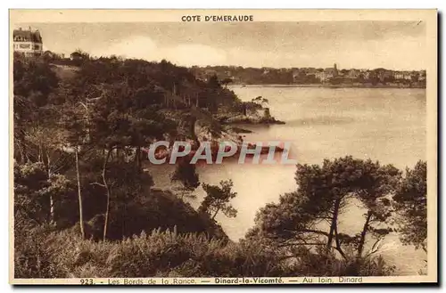 Cartes postales Dinard la Vicomte Au loin Dinard