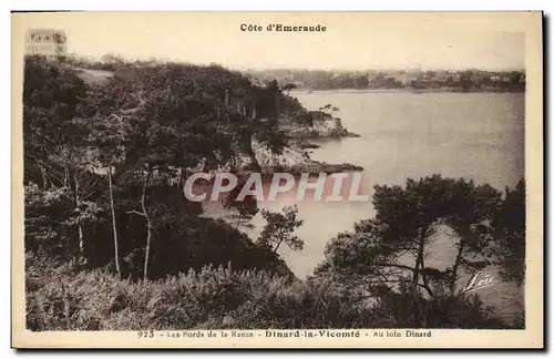 Ansichtskarte AK Dinard la Vicomte Au loin Dinard