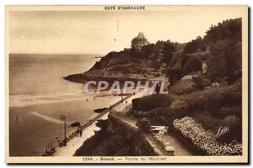 Cartes postales Dinard Pointe du Moulinet