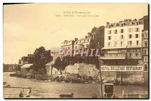 Ansichtskarte AK Dinard Vue prise a l arrivee Hotel Bellevue Restaurant