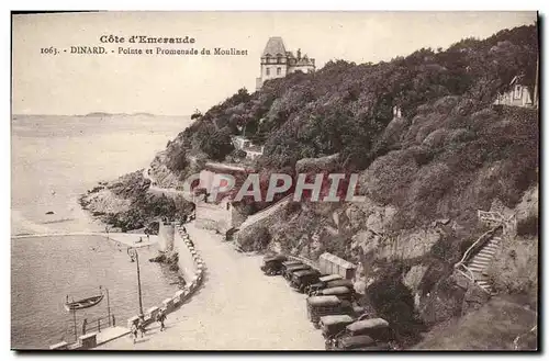 Ansichtskarte AK Dinard Pointe et Promenade du Moulinet