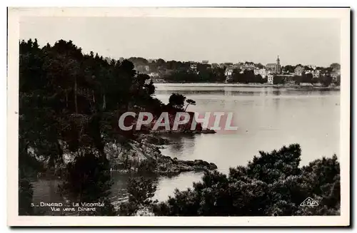 Ansichtskarte AK Dinard La Vicomte Vue vers Dinard